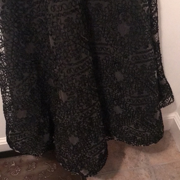 NWT BHLDN Sara Emanuel Presley Dress Black size 6 - Picture 14 of 17